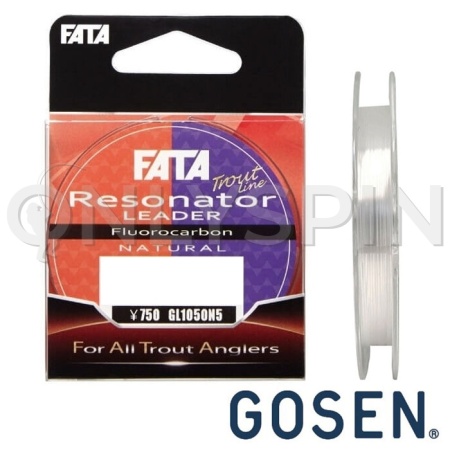 Флюорокарбон Gosen Fluoro Carbon 100% Fata Resonator 30m #1 0.165mm 1.81kg