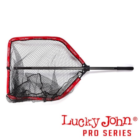 Подсак складной прорезиненный Lucky John BBS 215x85x70sm LJ8570-215LN