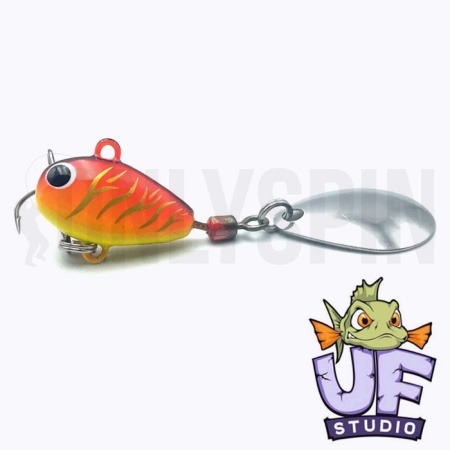 Тейл-спиннер UF Studio Hurricane 21gr Fire Tiger