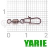 Застежки Yarie EZ Line Snap 524 #1 26lb 11.8kg 5шт