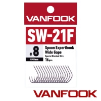 Крючки одинарные Vanfook SW-21F #9 16шт