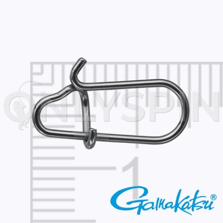 Застежки Gamakatsu Luxxe Ti Snap Wide #2 138lb 62.1kg 8шт Застежки Gamakatsu Luxxe Ti Snap Wide #2 138lb 62.1kg 8шт