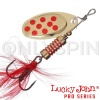 Блесна вертушка Lucky John Spin X Round 1 3.5gr GR Блесна вертушка Lucky John Spin X Round 1 3.5gr GR