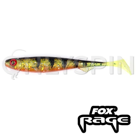 Мягкие приманки Fox Rage Slick Shad Bulk 130mm Ultra UV perch