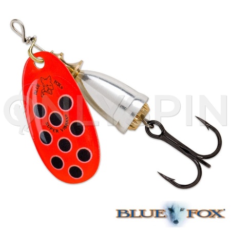 Блесна вертушка Blue Fox Vibrax Hot Pepper 3 RBS