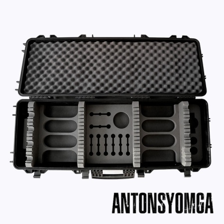 Кейс для спиннингов Anton Syomga Кета black 110x41x15cm (под 8 спиннингов с катушками) Кейс для спиннингов Anton Syomga Кета black 110x41x15cm (под 8 спиннингов с катушками)