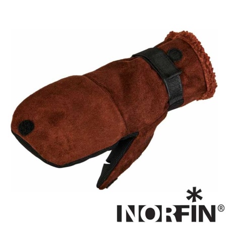 Перчатки-варежки Norfin Aurora ветрозащитные р.L