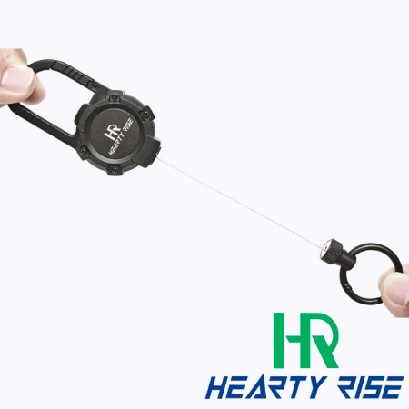 Ретривер Hearty Rise Magnetic Carabiner Pin on Reel HPI-2704 black