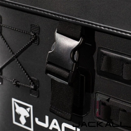 Баккан Jackall Tackle Container R S-size #Black (с держателями)