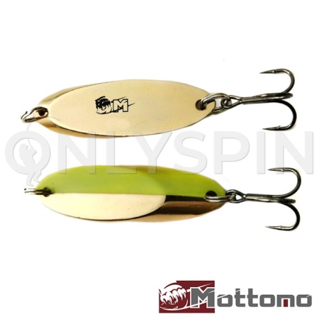Блесна Mottomo Skill Blade 28 Gold Chart