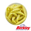 Мягкие приманки Berkley Power Garlic Honey Worm 25 Hot Yellow