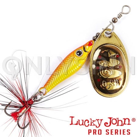 Блесна вертушка Lucky John Lucky John Trian Blade Round 12gr 001