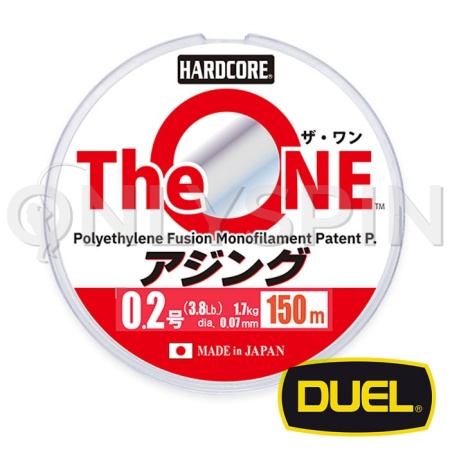 Шнур DUEL Hardcore The One 150m 0.3 0.09mm 2.5kg