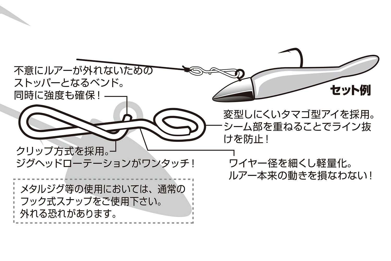 Застежки Decoy Light Game Clip SN-8 S 3.5kg 15шт