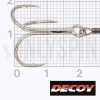 Крючки ассисты Decoy WA-21 Wire Treble Assist L 2шт