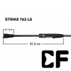 Спиннинг CF Strike 2.29m 2-10gr 762LS