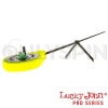 Зимняя удочка Lucky John Mormax 24.6cm желтый