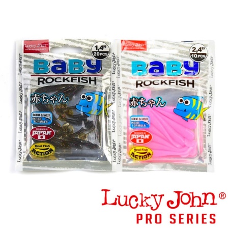 Мягкие приманки Lucky John Baby Rockfish 1.2 033 20шт