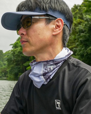 Бафф Jackall Sun Protect Neck Gaiter black