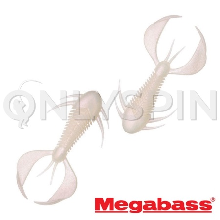 Мягкие приманки Megabass Rock Hog 2 pearl white 10шт