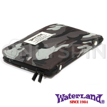 Кошелек для блесен Waterland Spoon Wallet Mega gray camo