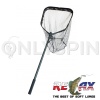 Подсачек Relax XL складной телескопический с прорезиненной сеткой большой 80х70cm Подсачек Relax XL складной телескопический с прорезиненной сеткой большой 80х70cm