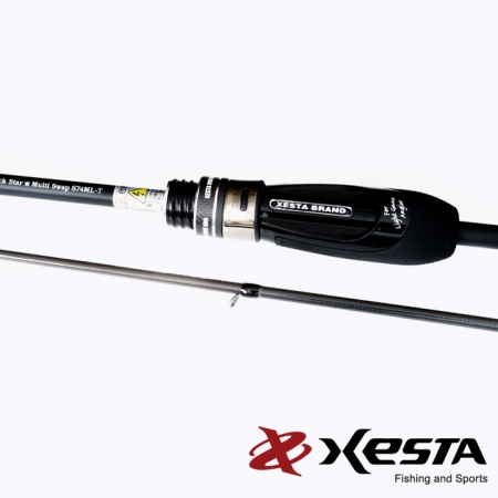 Спиннинг Xesta Black Star 2025 S74ML-T 2.24m 0.8-12gr Multi Swap