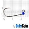 Форелевые джиг-головки OnlySpin Decoy AH-12 безбородые #4 0.2gr синий 3шт