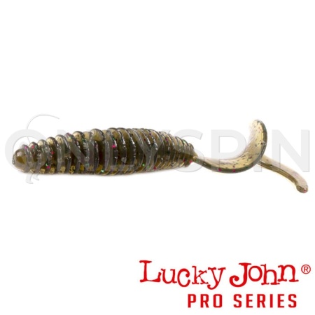 Мягкие приманки Lucky John Ultraworm Curly 2 S21 10шт