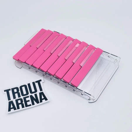 Trout Arena картотека для блесен в ящики серии 7070, 7055 розовая