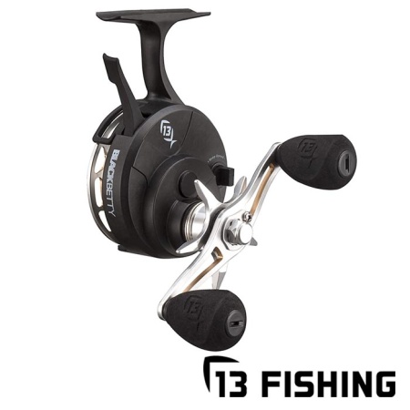 Зимняя катушка 13 Fishing Black Betty FreeFall Carbon Body LH