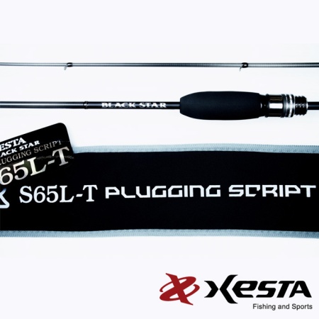 Спиннинг Xesta Black Star 2025 S65L-T 1.95m 1-12gr Plugging Sqript Спиннинг Xesta Black Star 2025 S65L-T 1.95m 1-12gr Plugging Sqript