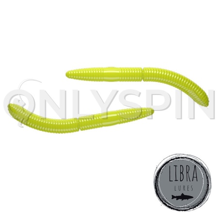 Мягкие приманки Libra Lures Fatty D Worm 65mm 006 10шт