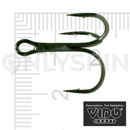 Крючки тройные Vido Craft VD-091 BN Treble Hooks 4 25шт