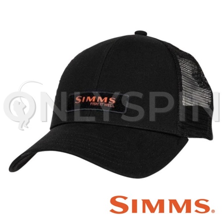 Кепка Simms Fish It Weel Forever Small Fit Trucker (Black)