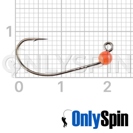 Форелевые джиг-головки OnlySpin Decoy MG-3 #8 0.9gr оранжевый 3шт