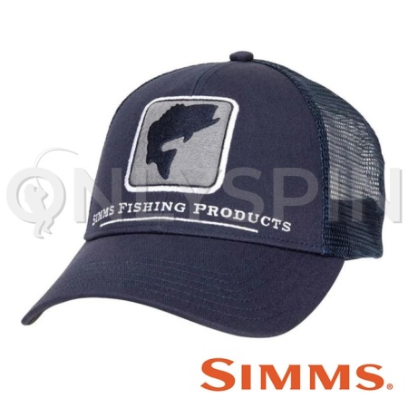Кепка Simms Bass Icon Trucker (Admiral Steel)