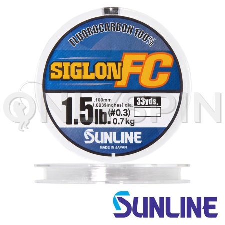 Флюорокарбон Sunline Siglon FC 2020 30m #0.6 0.14mm 1.4kg