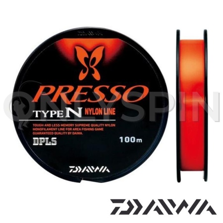 Леска Daiwa Presso Type N Nylon Line DPLS 100m #0.6 0.128mm 1.1kg