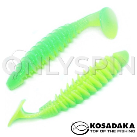 Мягкие приманки Kosadaka Caterpillar 60 YFG 10шт