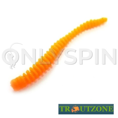 Мягкие приманки Trout Zone Ripper 2.5 Orange 12шт