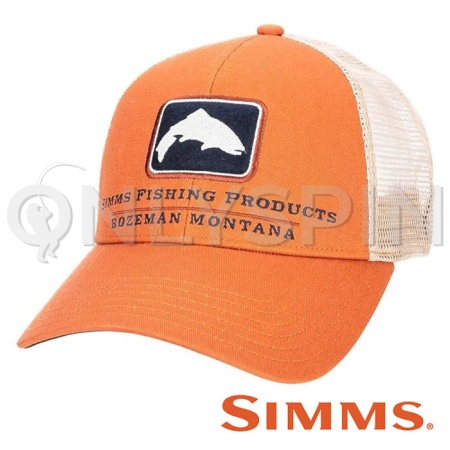 Кепка Simms Trout Icon Trucker (Simms Orange)