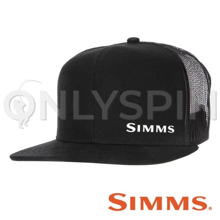 Кепка Simms CX Flat Brim cap (Black)